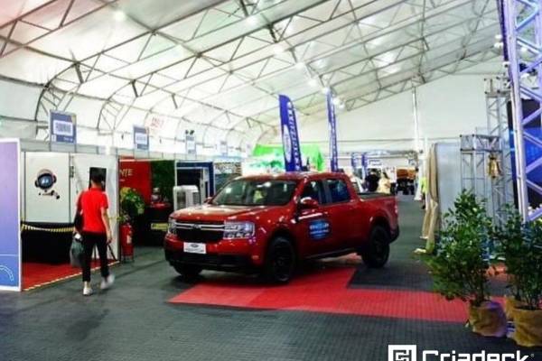 Feira Empreenda Caraguatatuba 2022: Criadeck Reforça Segurança Com Piso Plástico Pixel.